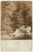 Zeichnung von Caspar David Friedrich mit dem Titel: »Ein Mädchen im Walde lesend