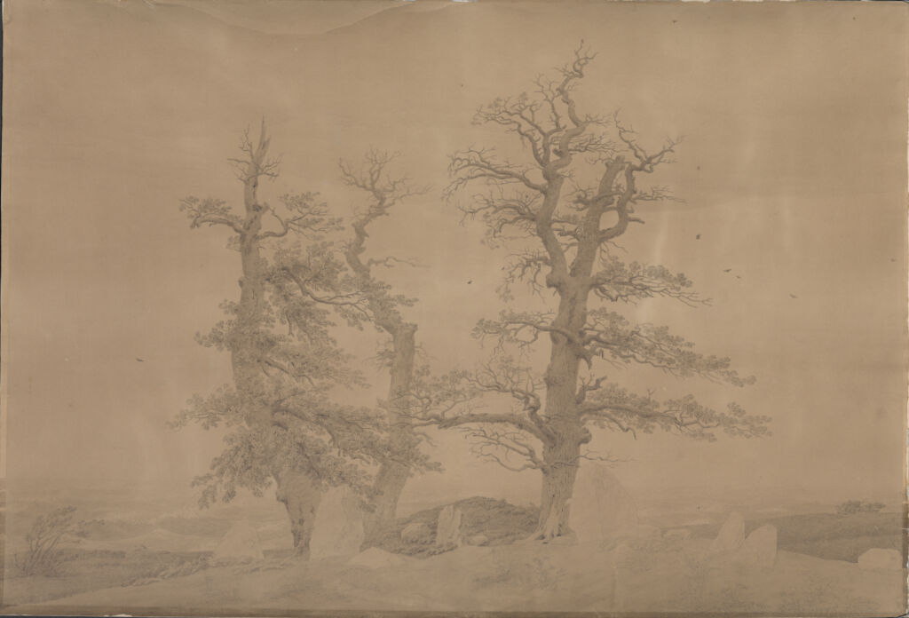 Zeichnung von Caspar David Friedrich mit dem Titel 